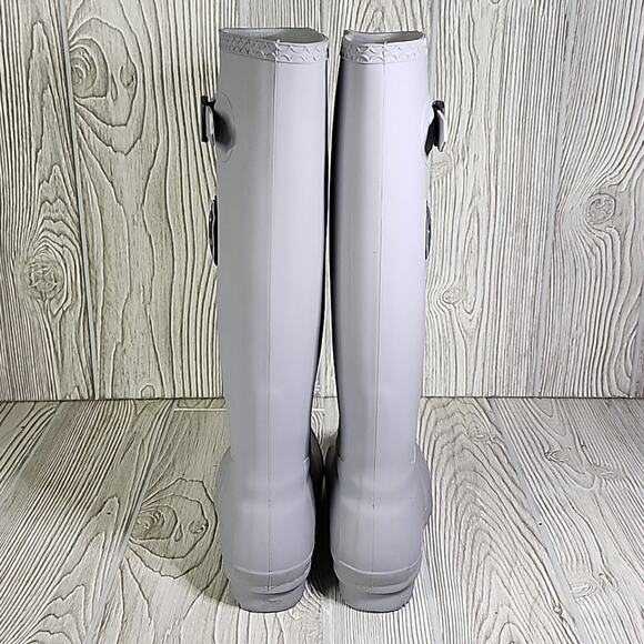 Kamik Jennifer Light Grey Charcoal Tall Rain Boots Womens Size 6 - Picture 5 of 16